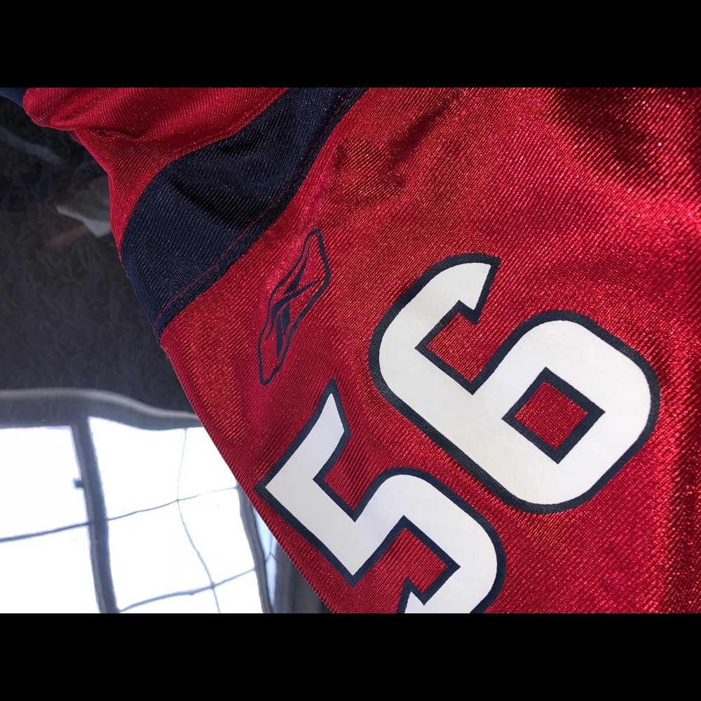 Authentic AUTOGRAPHED Brian Cushing Reebok jersey - Picture 3 of 8